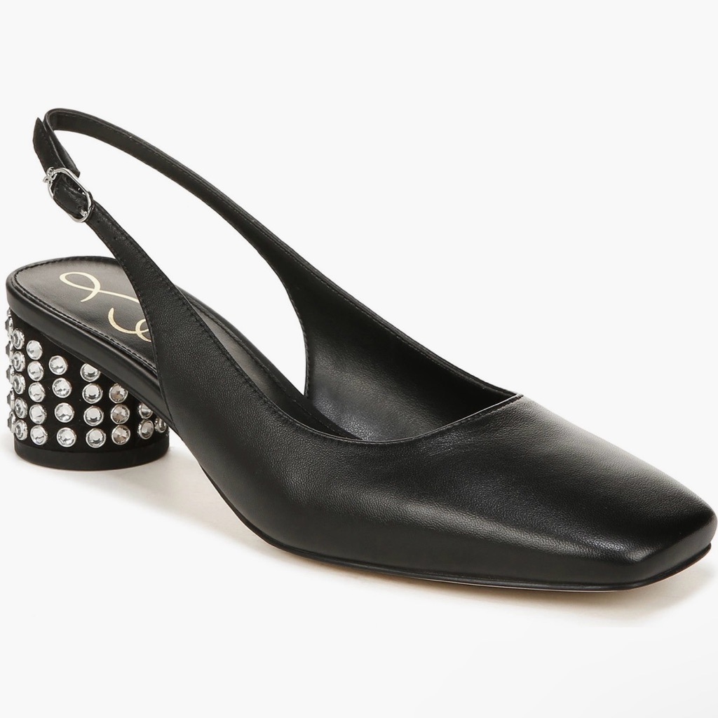 Sam Edelman Leather Slingbacks